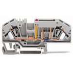 WAGO - Borne à fusible pour 2 conducteurs pour fusibles plats automobile 24 V - 282-698/281-434