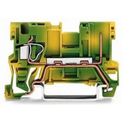 WAGO - Borne de base de terre 1 conducteur/1 broche selon EN 60715 - 769-237
