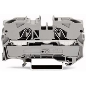 WAGO - Borne de passage pour 2 conducteurs 10mm²