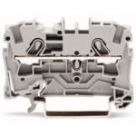 WAGO - Borne de passage pour 2 conducteurs 4mm²