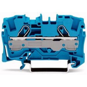 WAGO - Borne de passage pour 2 conducteurs 6mm²