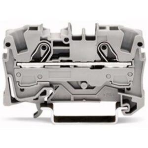 WAGO - Borne de passage pour 2 conducteurs 6mm²