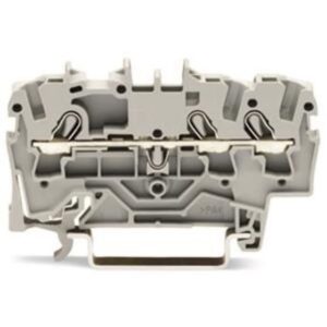 WAGO - Borne de passage pour 3 conducteurs pour applications Ex e - 2002-1301