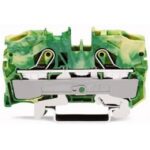 WAGO - Borne de protection pour 2 conducteurs 10mm²
