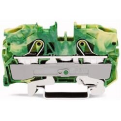 WAGO - Borne de protection pour 2 conducteurs 10mm²