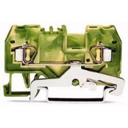 WAGO - Borne de protection pour 2 conducteurs - 280-907