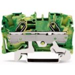 WAGO - Borne de protection pour 2 conducteurs 6mm²