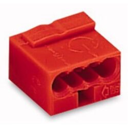 WAGO - Bornes MICRO pour boîtes de dérivation borne à 4 conducteurs - 243-804