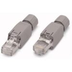 WAGO - Connecteur Ethernet RJ45 avec indice de protection IP20 Ethernet 10/100 Mbits/s - 750-975
