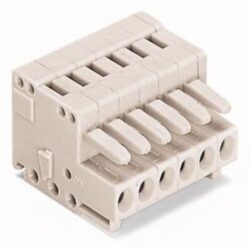 WAGO - Connecteur femelle 6 pôles Pas 3