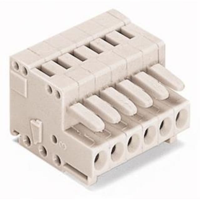 WAGO - Connecteur femelle 6 pôles Pas 3 WAGO - Connecteur femelle 6 pôles Pas 3