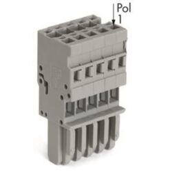 WAGO - Connecteur femelle pour 1 conducteur 5 pôles - 769-105