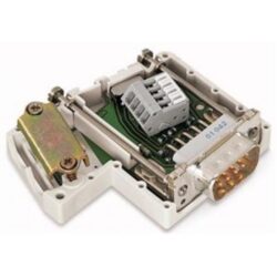WAGO - Connecteur pour bus de terrain PROFIBUS avec connecteur Sub-D 9 pôles - 750-960