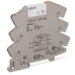 WAGO - Embase enfichable JUMPFLEX avec relais miniature DC 24 V 10 mA (LED d'état) - 857-304