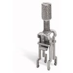 WAGO - Etrier de serrage de blindage Largeur 11 mm + vis moletée - 790-108