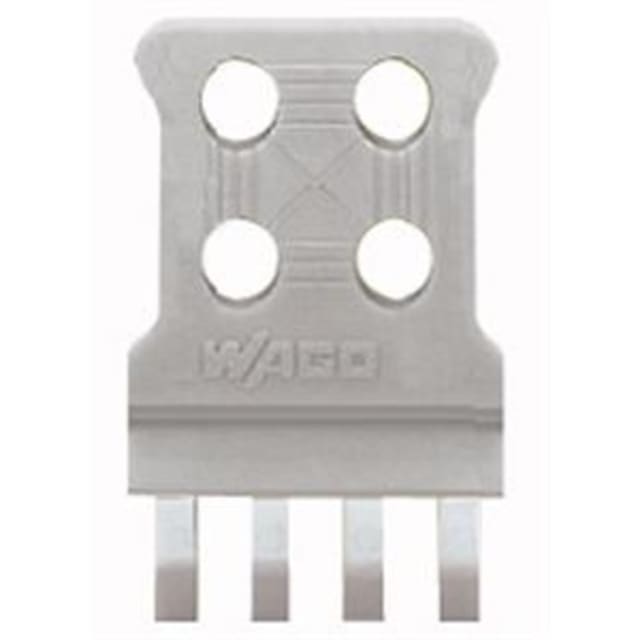 WAGO - Plaque de décharge de traction 4 à 5 pôles pour connecteurs femelles - 769-412 WAGO - Plaque de décharge de traction 4 à 5 pôles pour connecteurs femelles - 769-412