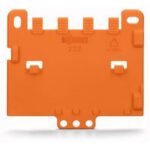 WAGO - Plaque de décharge de traction encliquetable sur adaptateur