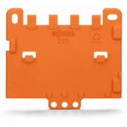WAGO - Plaque de décharge de traction encliquetable sur adaptateur
