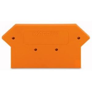 WAGO - Plaque d'extrémité et intermédiaire épaisseur 2