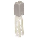 WAGO - Pont intercalable 1 - 2 pour 2 conducteurs isolé - 780-452