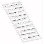 WAGO - Système de marquage WMB horizontale 1-50 (2x) largeur des borne 5 - 17.5mm - 793-5566
