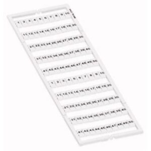 WAGO - Système de marquage WMB horizontale 1-50 (2x) largeur des borne 5 - 17.5mm - 793-5566