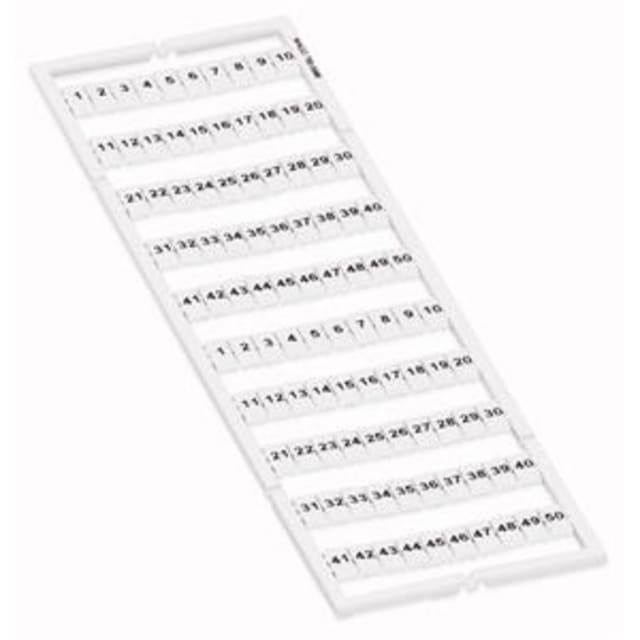 WAGO - Système de marquage WMB horizontale 1-50 (2x) largeur des borne 5 - 17.5mm - 793-5566 WAGO - Système de marquage WMB horizontale 1-50 (2x) largeur des borne 5 - 17.5mm - 793-5566