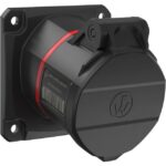 WALTHER-WERKE - NEO Prise encastrée Inclinée 16A 5P 6h I - FW510506CC