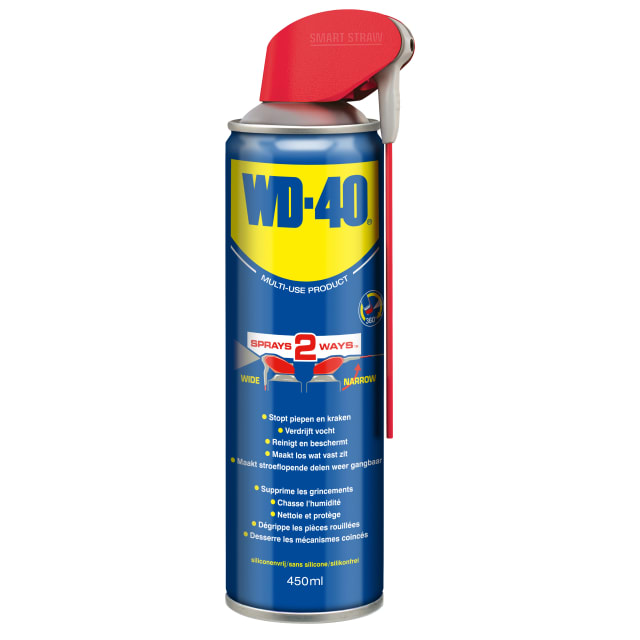WD-40 - WD-40 Produit Multifonction Smart Straw - aérosol 450ml - 31037 WD-40 - WD-40 Produit Multifonction Smart Straw - aérosol 450ml - 31037