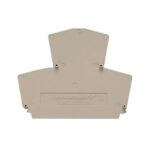 WEIDMUELLER - Flasque de fermeture WAP WDK2.5 - 1059100000