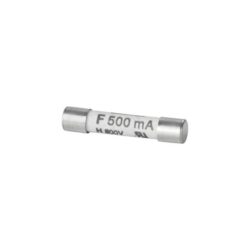 Fusible rapide miniature 12,5 A 6,3 x 32 mm, finition Gris clair