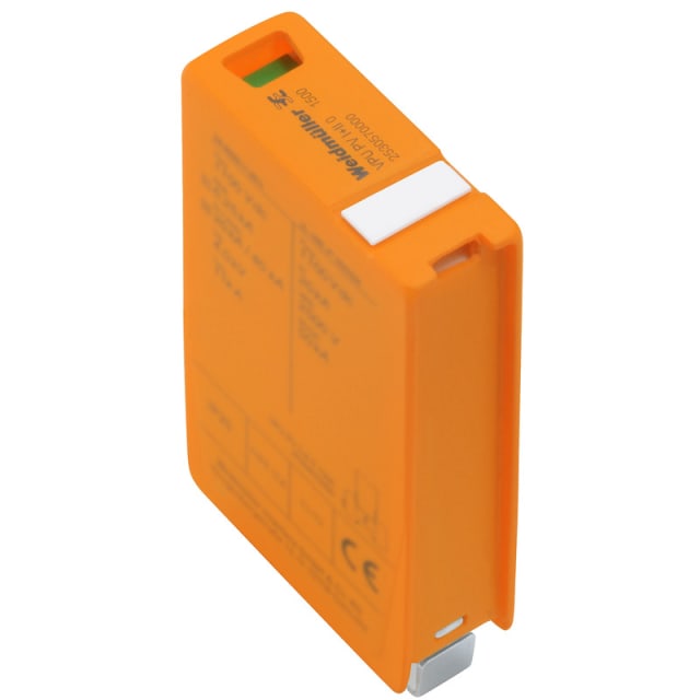 WEIDMUELLER Parafoudre courant de foudre 2530570000 Parafoudre orange compact pour protection contre les surtensions avec borne métallique en partie basse