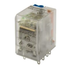 Relais de commutation 12V DC 2 contacts, configuration visible