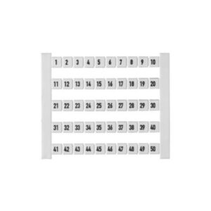 WEIDMUELLER - Repérage de bornes DEK 5 FW 1-50 - 0473460001
