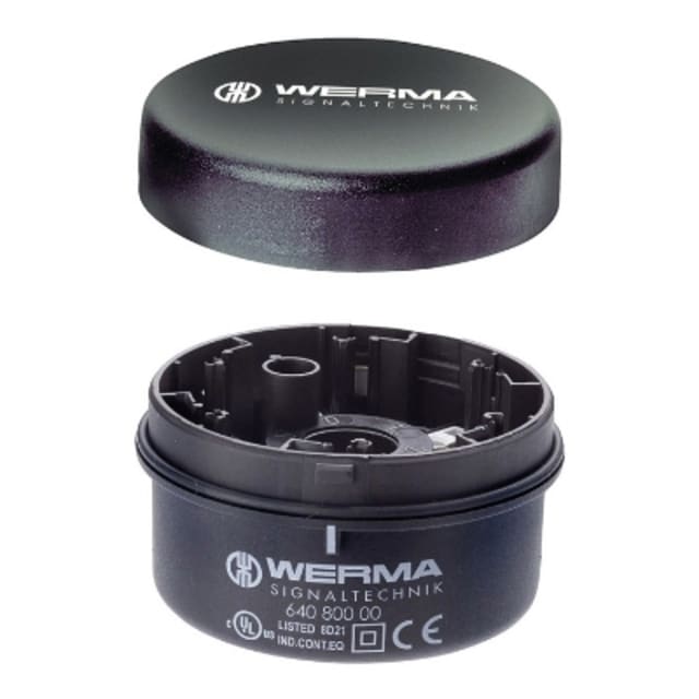 WERMA - Élément de raccordement Cage Clamp RM noir - 64081000 WERMA - Élément de raccordement Cage Clamp RM noir - 64081000
