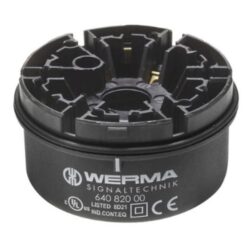 WERMA - Élément de raccordement à visser BWM noir - 64082000
