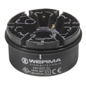 WERMA - Élément de raccordement à visser BWM noir - 64082000