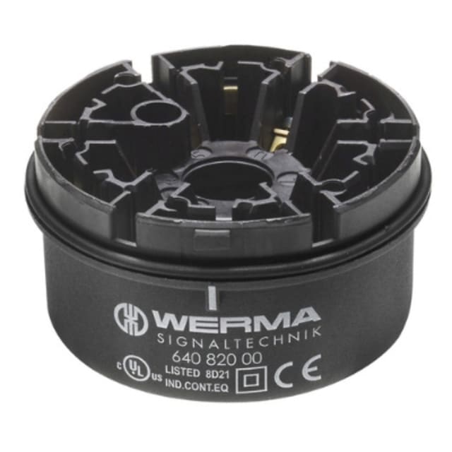 WERMA - Élément de raccordement à visser BWM noir - 64082000 WERMA - Élément de raccordement à visser BWM noir - 64082000