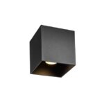 WEVER & DUCRE - BOX 1.0 PAR16 noir texturé GU10 plafond intérieur - 146120B0