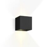 WEVER & DUCRE - BOX 2.0 LED noir texturé 2700K mur extérieur - 748148B3