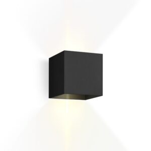 WEVER & DUCRE - BOX 2.0 LED noir texturé 3000K mur extérieur - 748148B5