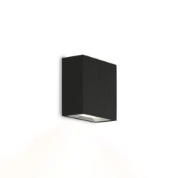 Détails visibles de Applique murale LED extérieure noir texturé 3000K pour Appliques extérieures