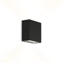 Détails visibles de Applique murale LED extérieure noire 3000K pour Appliques extérieures
