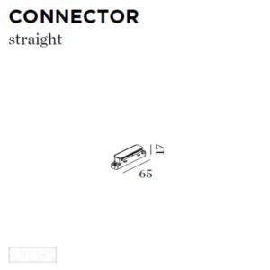 WEVER & DUCRE - CONNECTOR STRAIGHT 65x17x65mm blanc - 90014022