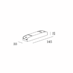 WEVER & DUCRE - DRIVER 350mA 14W 2.5-42V DALI-2 / PUSH DIM IP20 220-240VAC PRESET DIP - 90243501