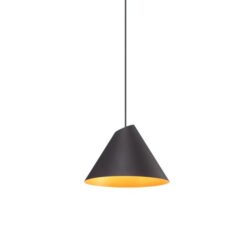 WEVER & DUCRE - SHIEK 2.0 LED noir texturé + or 1800-2850K - 237289K9