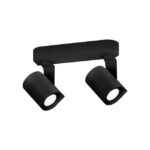 WEVER & DUCRE - SQUBE ON BASE #2 PAR16 noir texturé GU10 55mm IP20 - 144520B0