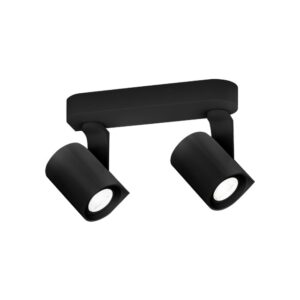 WEVER & DUCRE - SQUBE ON BASE #2 PAR16 noir texturé GU10 55mm IP20 - 144520B0