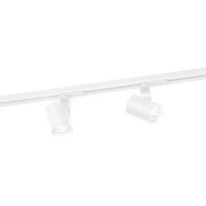 WEVER & DUCRE - SQUBE ON TRACK 1.0 PAR16 blanc texturé GU10 incl. adapteur track 1 phase - 144120W0
