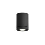 WEVER & DUCRE - TUBE 1.0 PAR16 noir texturé GU10 plafond extérieur down ronde - 734120B0